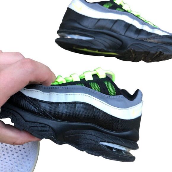 Rare 2018 nike air max 95 black volt size 8.5 - Picture 15 of 16